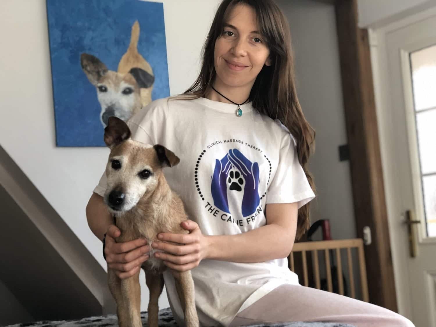 How canine massage can help our pets with therapist Charlotte Highland