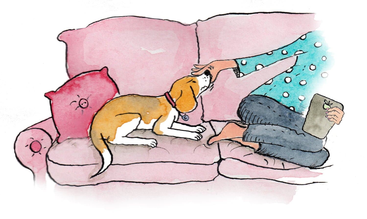 Mindfulness tips from a dog from Theresa Smith